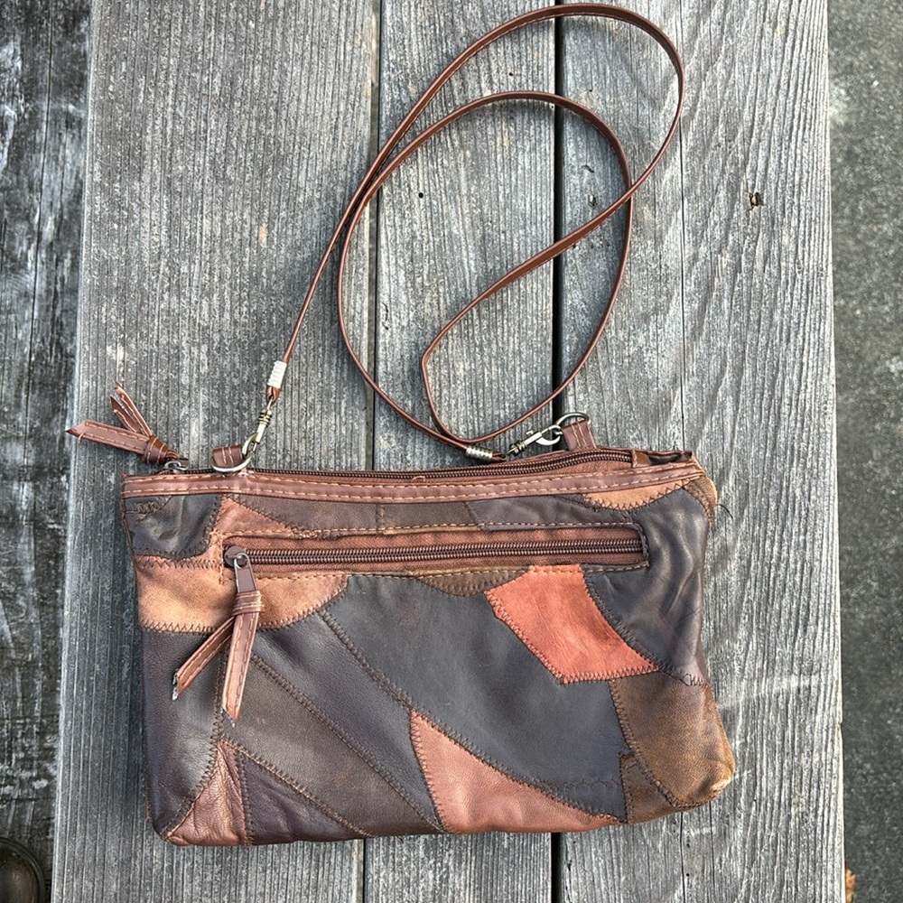 Patchwork Leather Purse - image 4